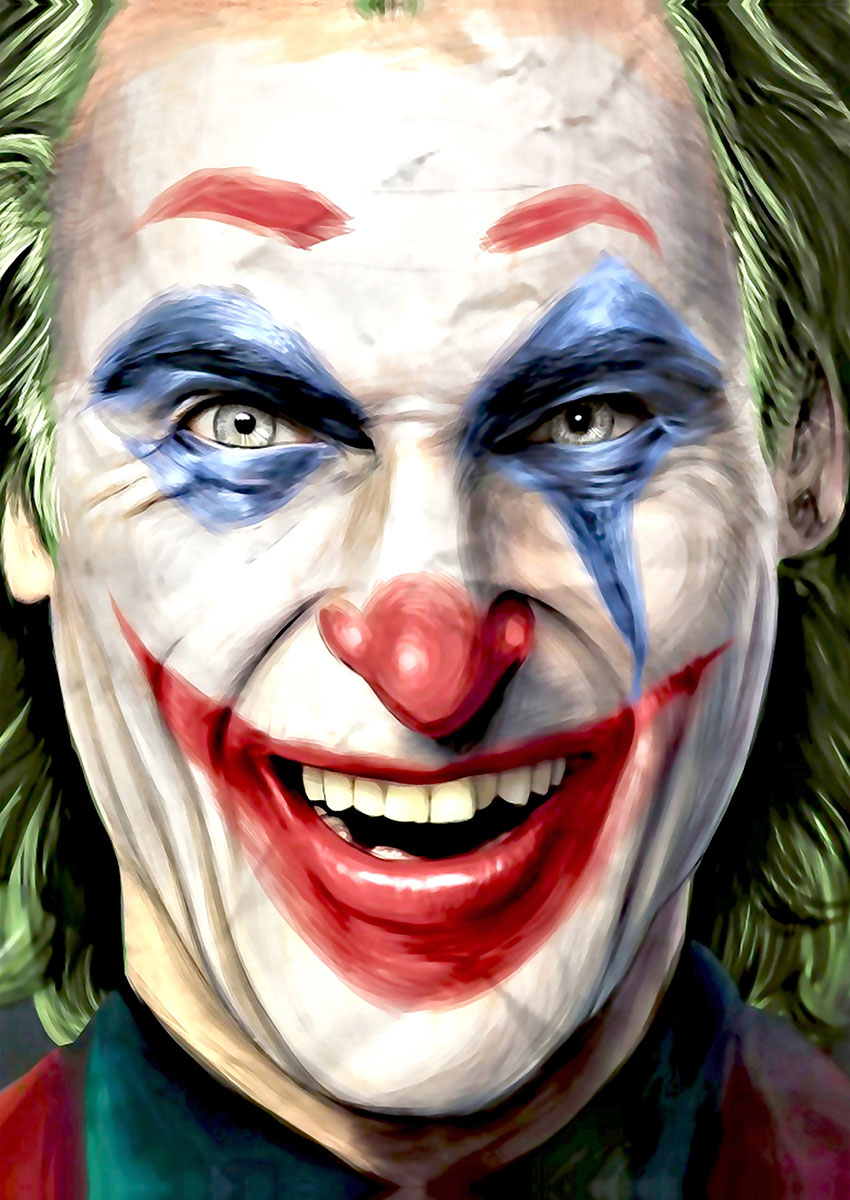 Character Style Clown Canvas Print & Poster Wall Art - AI PRINT LAB